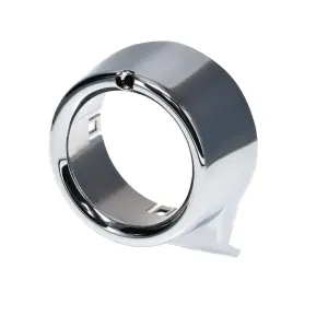 AC Vent Outlet Bezel with Seals - RH - Chrome - 67-72 Chevy GMC CK Truck Blazer Jimmy Suburban - Image 4 of 5